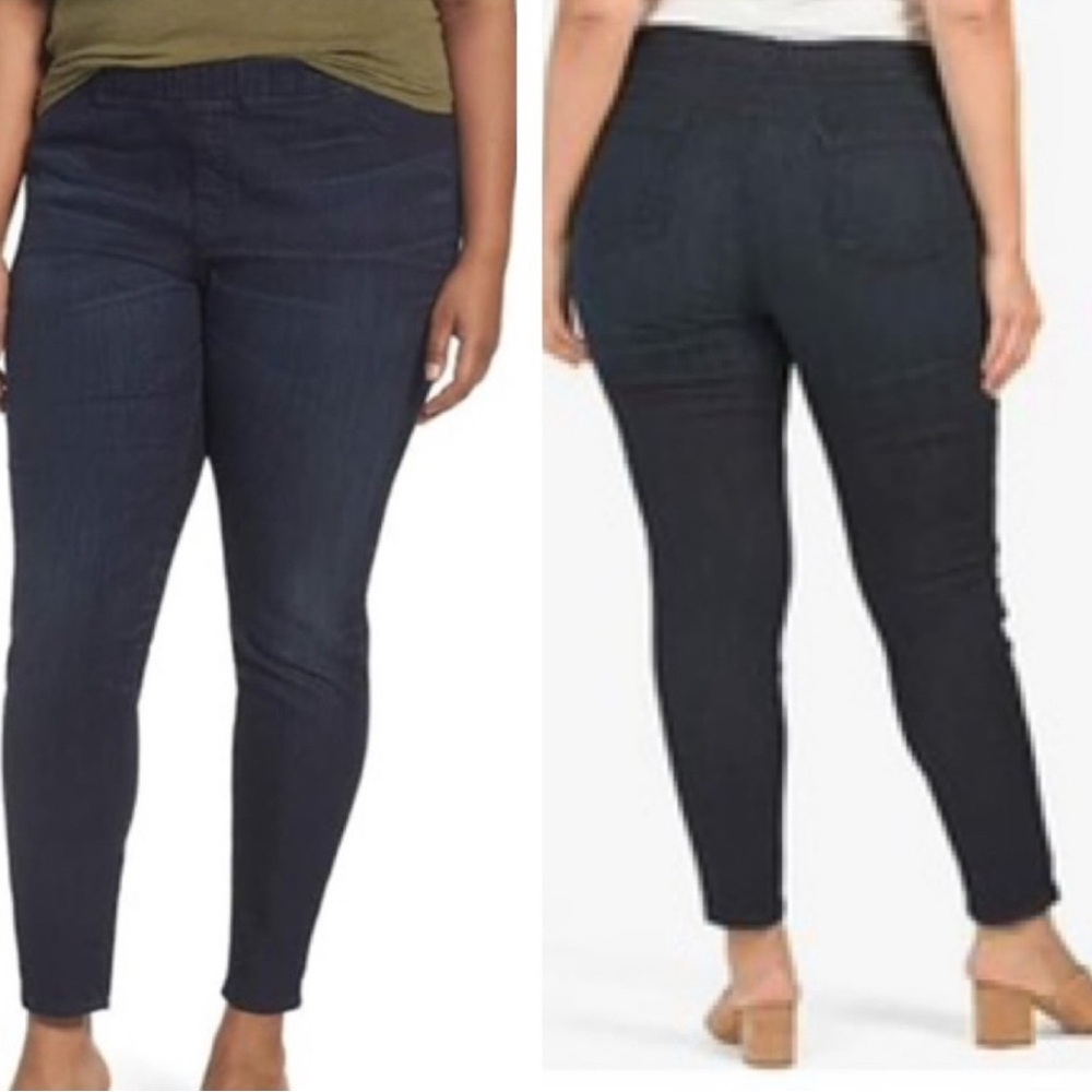 Eileen Fisher Stretch Jeans Organic Cotton Blue
Pull-On Minimalist Pants Denim - Picture 2 of 12